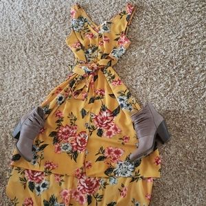 Summer/fall floral sundress!